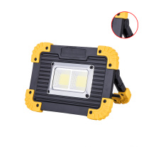 COB 2 LED Work Light Dual Power Source Power Bank USB Rechargeable Flood Lamp